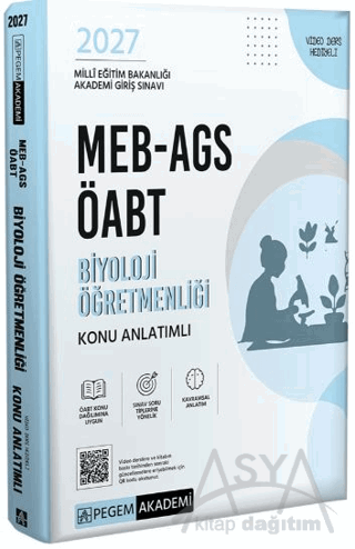 2027 MEB AGS ÖABT Biyoloji Öğretmenliği Konu Anlatımlı