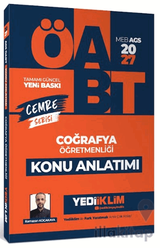 2027 MEB AGS ÖABT Cemre Serisi Coğrafya Öğretmenliği Konu Anlatımı