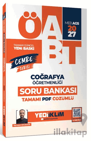 2027 MEB AGS ÖABT Cemre Serisi Coğrafya Öğretmenliği Tamamı Çözümlü Soru Bankası
