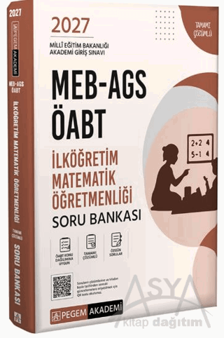 2027 MEB AGS ÖABT İlköğretim Matematik Öğretmenliği Tamamı Çözümlü Soru Bankası