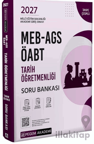 2027 MEB AGS ÖABT Tarih Öğretmenliği Tamamı Çözümlü Soru Bankası