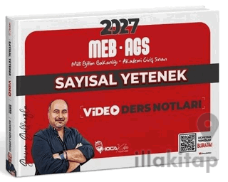 2027 MEB - AGS Sayısal Yetenek Video Ders Notları