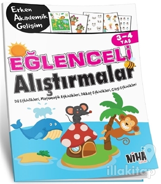 3-4 Yaş Eğlenceli Alıştırmalar