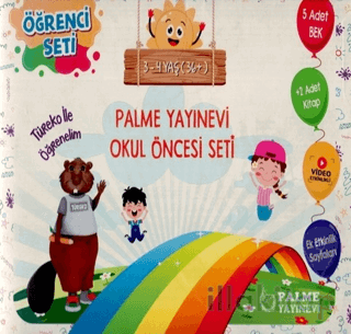 3 - 4 Yaş İçin Okul Öncesi Seti
