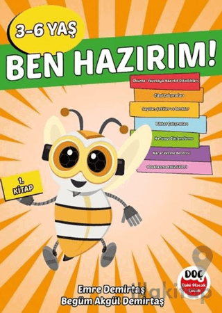 3-6 Yaş Ben Hazırım! 1. Kitap
