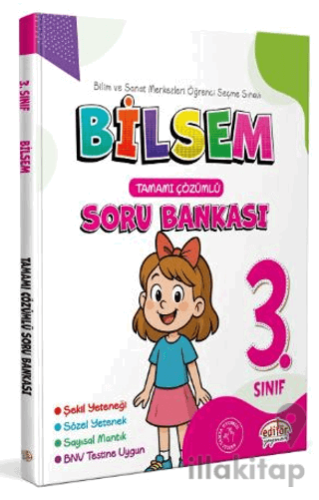 3. Sınıf Bilsem Çözümlü Soru Bankası