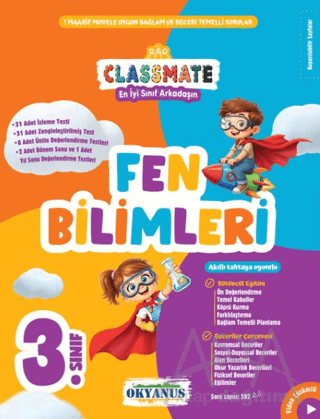 3. Sınıf Classmate Fen Bilimleri Soru Bankası