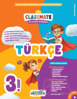 3. Sınıf Classmate Türkçe Soru Bankası