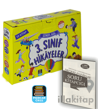 3. Sınıf Hikayeler Okuma Seti - 10 Kitap Soru Kitapçığı İlaveli