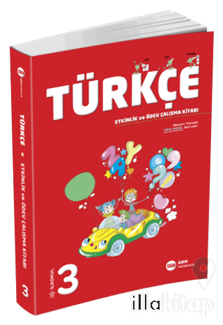 3. Sınıf Türkçe Etkinlik ve Ödev Çalışma Kitabı