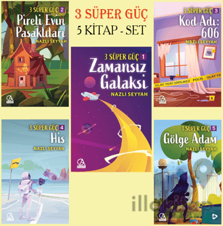 3 Süper Güç - 5 Kitap Set