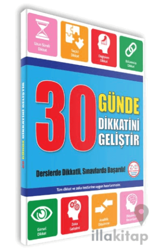 30 Günde Dikkatini Geliştir (6-12 Yaş)