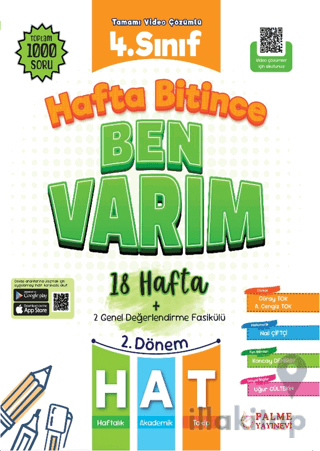 4. Sınıf Hafta Bitince Ben Varım (18 Hafta)