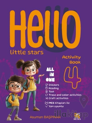 4. Sınıf Hello Little Stars Activity Book All İn One