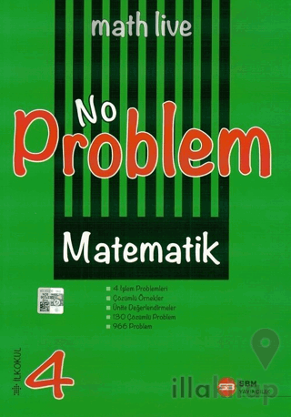 4. Sınıf Matematik Math Live No Problem Soru Bankası