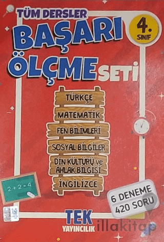 4. Sınıf Tüm Dersler Başarı Ölçme Seti