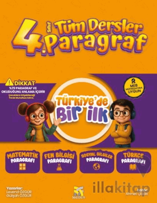 4. Sınıf Tüm Dersler Paragraf Soru Bankası