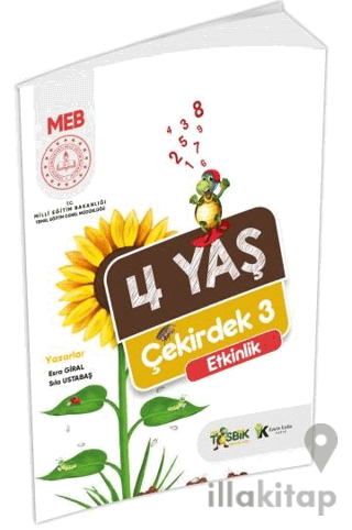 4 Yaş Okul Öncesi MEB Etkinlik Kitabı Çekirdek 3 Eğlenceli ve Öğretici