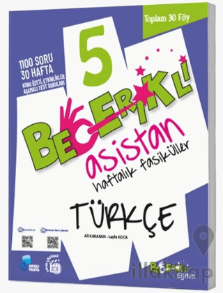 5. Sınıf Becerikli Asistan Türkçe Haftalık Fasiküller