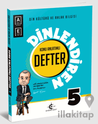 5. Sınıf Din Kültürü ve Ahlak Bilgisi Dinlendiren Defter