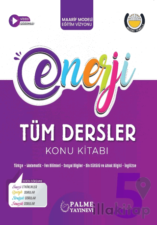 5. Sınıf Enerji Tüm Dersler Konu Kitabı