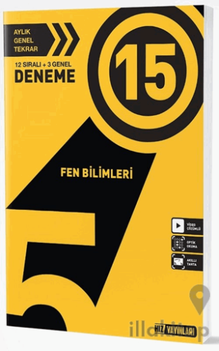 5. Sınıf Fen Bilimleri 15'li Deneme