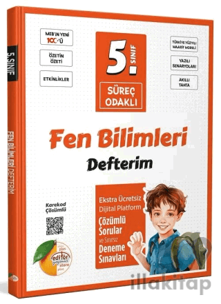 5. Sınıf Fen Bilimleri Süreç Odaklı Defterim