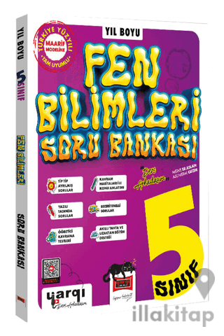 5. Sınıf Fen Bilimleri Yıl Boyu Soru Bankası