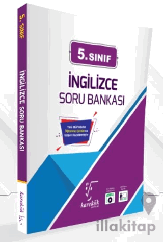 5.Sınıf İngilizce Soru Bankası Karekök Yayınları