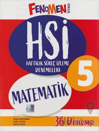 5. Sınıf Matematik HSİ Haftalık Süreç İzleme Denemeleri