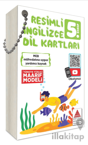 5. Sınıf Resimli İngilizce Dil Kartları