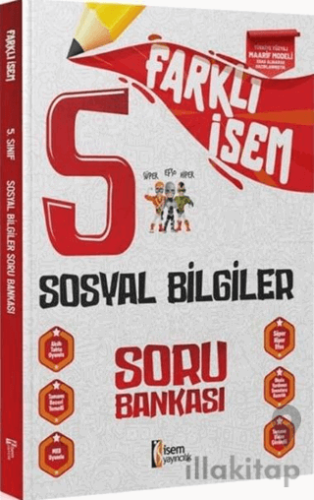 5. Sınıf Sosyal Bilgiler Farklı İsem Soru Bankası