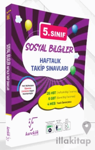 5. Sınıf Sosyal Bilgiler Haftalık Takip Sınavları