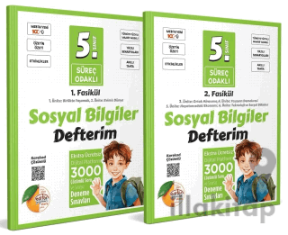 5. Sınıf Sosyal Bilgiler Süreç Odaklı Defterim Fasikülleri (2 Fasikül)