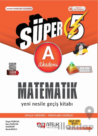 5. Sınıf Süper Matematik A Yeni Nesile Geçiş Kitabı