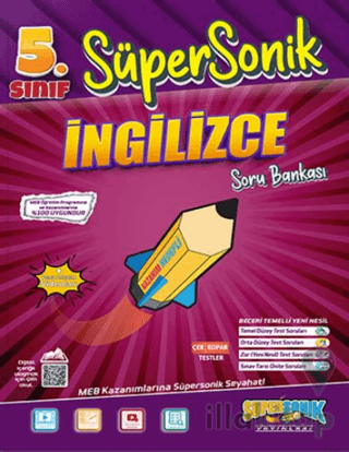 5. Sınıf Süpersonik İngilizce Soru Bankası