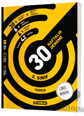 5. Sınıf Türkçe 30 Haftalık Deneme