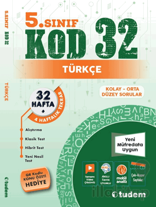 5. Sınıf Türkçe Kod 32
