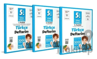 5. Sınıf Türkçe Süreç Odaklı Defterim Fasikülleri