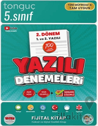 5. Sınıf Yazılı Denemeleri 2. Dönem 1 ve 2. Yazılı