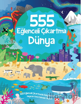 555 Eğlenceli Çıkartma - Dünya