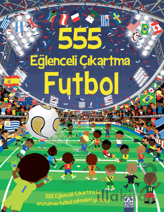 555 Eğlenceli Çıkartma Futbol