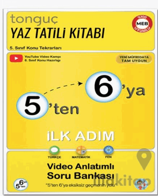 5'ten 6'ya Hazırlık Kitabı
