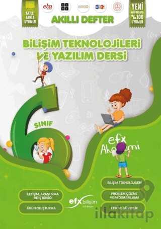6. Sınıf Bilişim Teknolojileri ve Yazılım Dersi Akıllı Defter