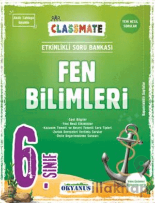 6. Sınıf Classmate Fen Bilimleri Soru Bankası