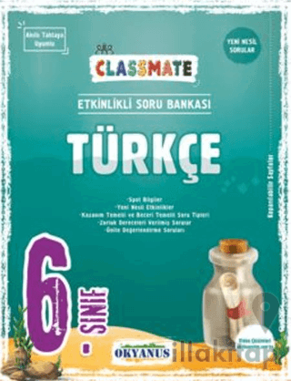 6. Sınıf Classmate Türkçe Soru Bankası