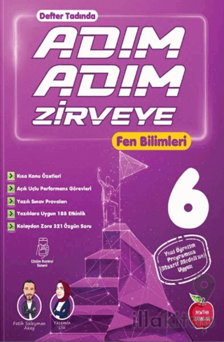 6. Sınıf Fen Bilimleri Adım Adım Etkinlikli Konu Anlatımlı Soru Bankas