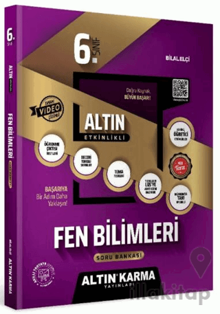 6. Sınıf Fen Bilimleri Altın Etkinlikli Kazanım Soru Bankası