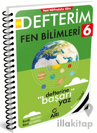 6. Sınıf Fen Bilimleri Defterim