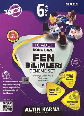 6. Sınıf Fen Bilimleri Deneme Seti